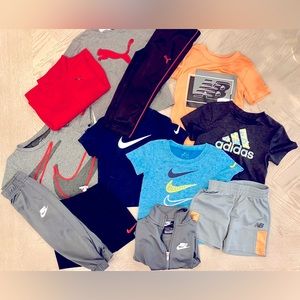 Huge Toddler Athletic Lot 2T NIKE PUMA NEW BALANCE ADIDAS